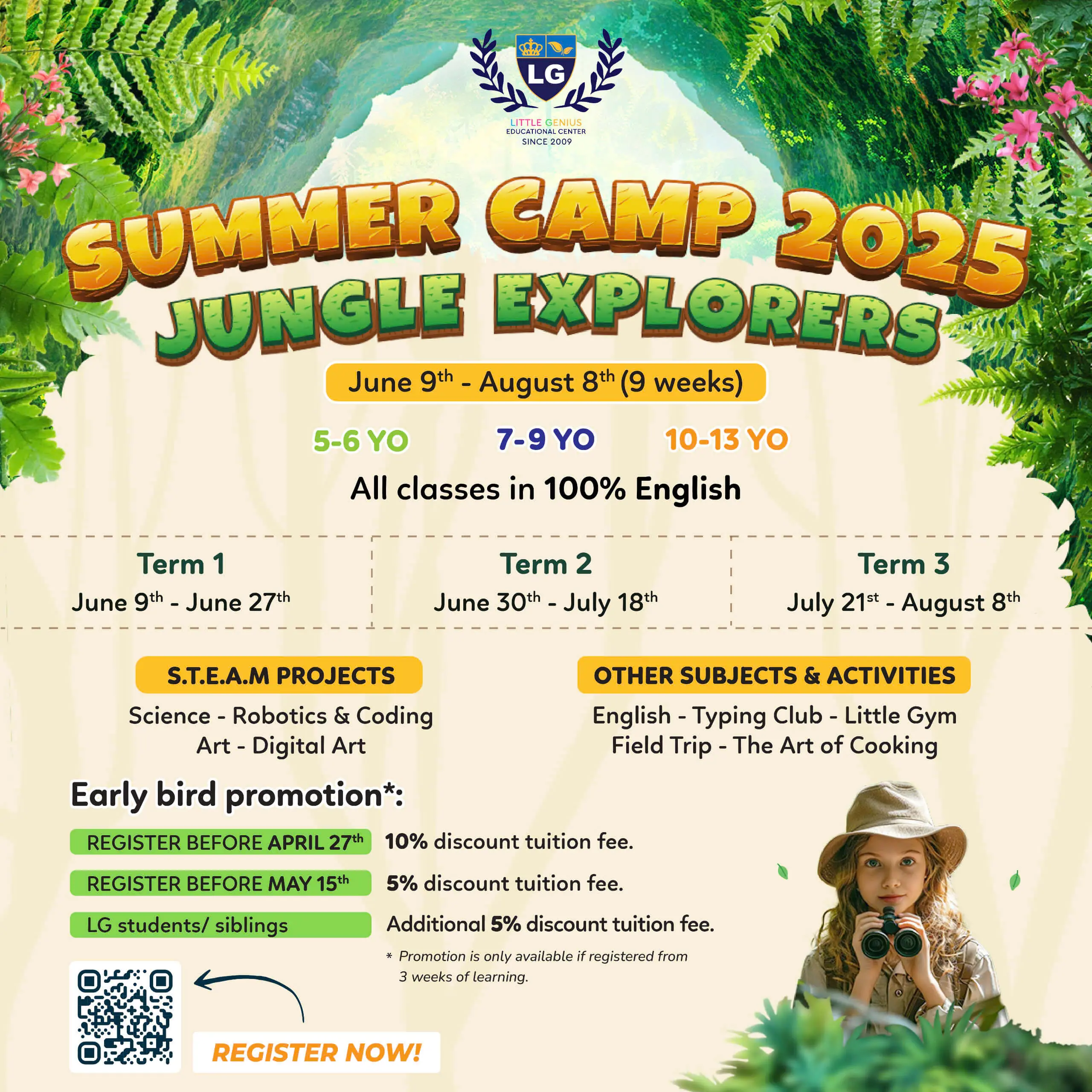 Summer Camp 2025 Jungle Adventures