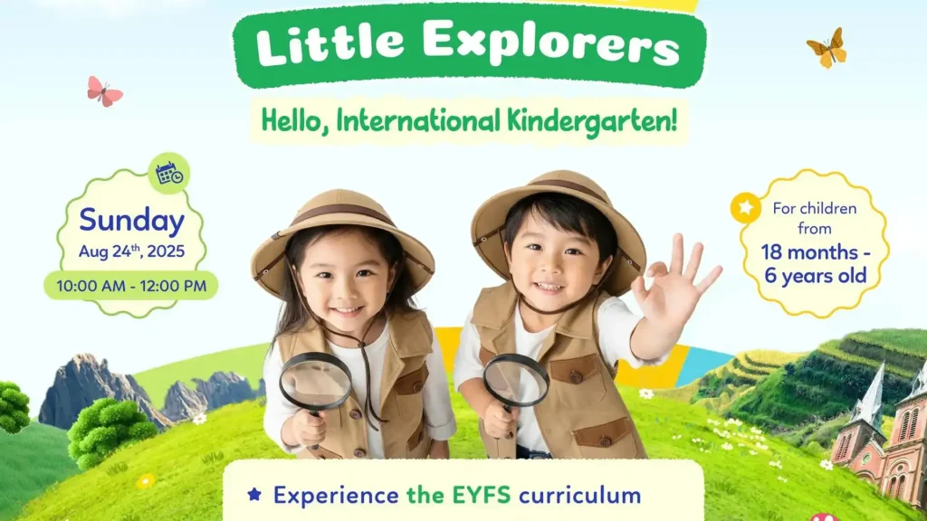 First Explorers Day – Your Child’s First Step into International Kindergarten